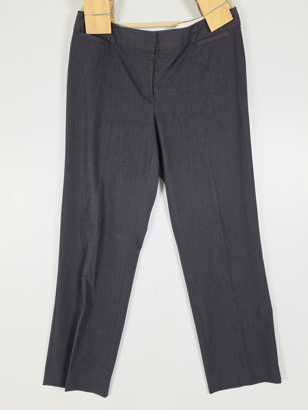 Liz Claiborne 'Audra' Women's Straight Dress Pants In Charcoal